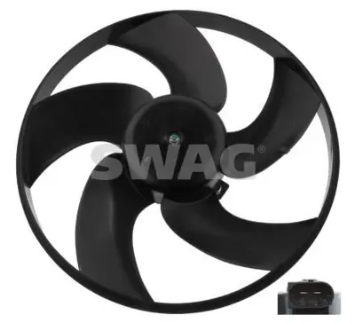 SWAG 62940638 Fan Motoru P206 1,4hdı 206 1,4 16v Et3j4 P206 Gtı 2,0 16v P206+ (T3e) Plus Klimasız 100w 125383