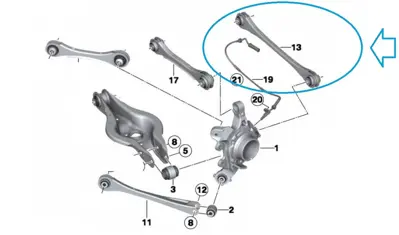 TEKNOROT B-377 Denge Kolu  Arka Üst  33326792533