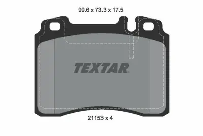 TEXTAR 2115307 Fren Balata Seti  A0054200220