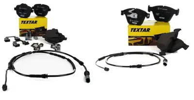 TEXTAR 2468801 Fren Balata Seti Diskli Fren 5 528 İ - 530 İ - 535 İ - Actıvehybrıd - 530 D 6871557