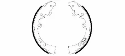 TEXTAR 91066300 Fren Pabuç Takımı  44950K120