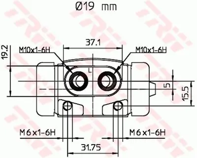 TRW BWD189 Fren Silindirı Cıvıc Iv 1,5ı V Tec E 09 - 94 01 - 97 Cıvıc Iv 1,5ı 16v 10 - 91 11 - 95 Cıvıc Iv Fast 43300SK3E10, EJP1489, GWC901523