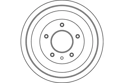 TRW DB4015 Arka Fren Kampanası 5 E12 -5 E28 -5 E34 34211158559