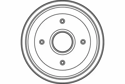 TRW DB4128 Arka Fren Kampanası P309 P306 Xsara Zx Xsara 1,4ı - 1,6ı - 1,8ı - 1,9 Abssız 424732, 9478267980