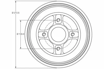 TRW DB4214MR Kampana Arka 7700839322