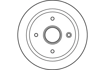 TRW DB4301 Arka Fren Kampanası Corsa C (Abs Harıc) 9196287, 418000, 9004416, 24401369, MR205575, 9156696, DB4301, 9208531, 9208532, 418000SK1