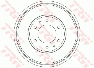 TRW DB4423 Kampana Arka MN102439