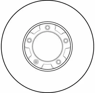 TRW DF1523 Fren Diski Ön Lt 28-35 I-Lt 40-55 I 281615283A
