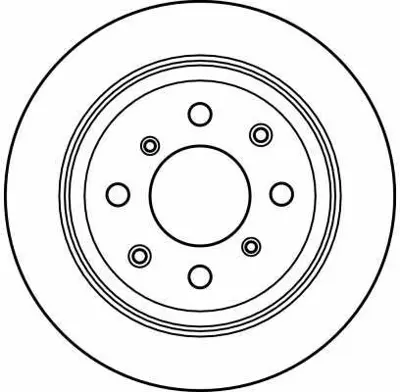 TRW DF2646 Arka Fren Dısk Aynası Duz Honda Accord 86-89 Cıvıc 88-95 Crx 90-94 Prelude 87-90 Rover 200 90-00 (23 42510SE0000