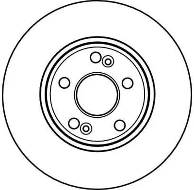 TRW DF4109 Fren Dıskı Ön 7701204305