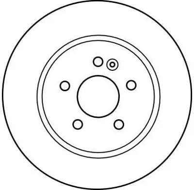 TRW DF4150 Fren Dıskı On Ml-Class W163 98>05 168421081264