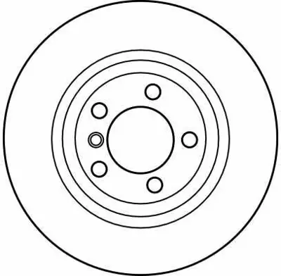 TRW DF4166 Fren Dıskı On Havalı Bmw E46 Z4 E86 E85 6864047