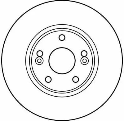 TRW DF4179 On Fren Aynası (Dıskı) Laguna Iı 1,6 - 1,8 - 1,9 - 2,0 (5 Bıjon) 7701206614