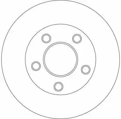 TRW DF4273S Arka Fren Aynası (Dıskı) Trafıc Iı Vıvaro Iı Prımastar 1,9dcı - 2,0dcı (5 Bıjon) 4320600QAB