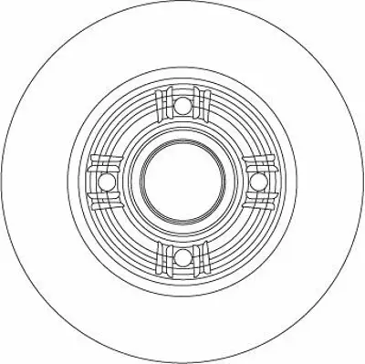 TRW DF4274S Arka Fren Aynasi (Diski) Megane Ii 02> Clio Iii 04> Modus 02> 1 2 - 1 4 - 1 5dci - 1 6 - 1 8 - 1 9dci - 2 0 (240mm) 7701207823