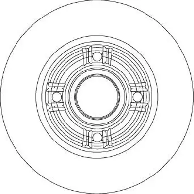 TRW DF4274S Arka Fren Aynasi (Diski) Megane Ii 02> Clio Iii 04> Modus 02> 1 2 - 1 4 - 1 5dci - 1 6 - 1 8 - 1 9dci - 2 0 (240mm) 7701207823