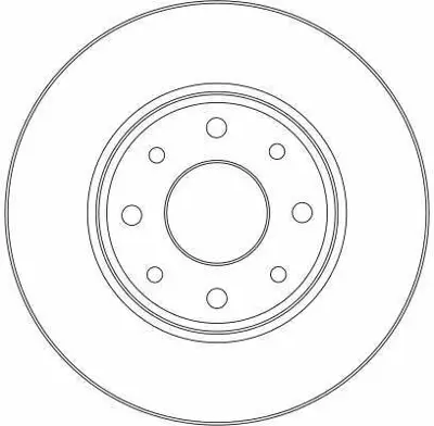 TRW DF4379 Fren Dıskı Arka 42431-02070