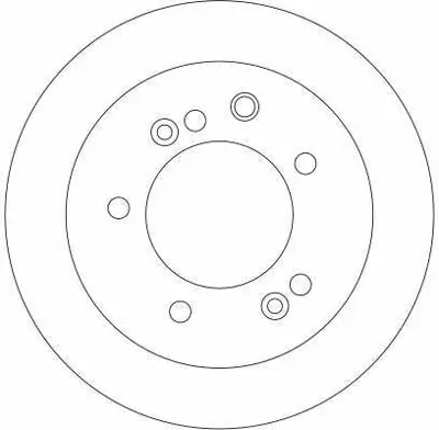 TRW DF4394 Arka Fren Dıskı Aynası Kıa Sorento 2.5 Crdı 06-> 315mm Y-87.5mm  584113E300