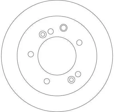 TRW DF4395S Fren Diski Ön Sorento 02> Havalı 302mm 517123E300