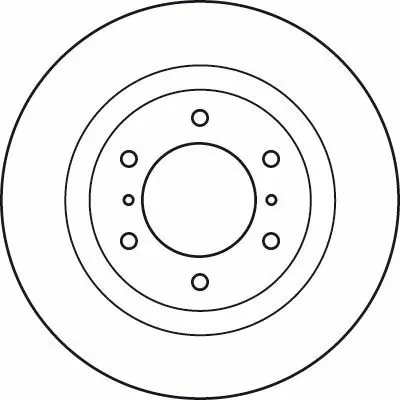 TRW DF4943S On Fren Aynası Havalı Pajero Iv 3,2 3,8 V6 07> 332x6 4615A038