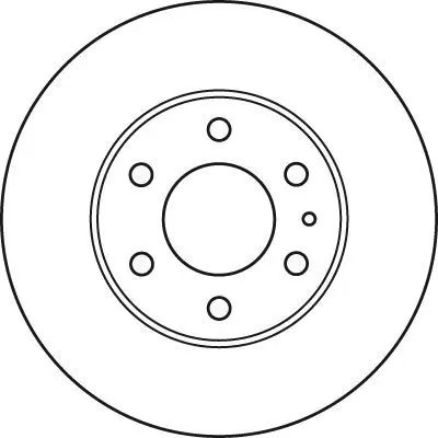 TRW DF4987S On Fren Dısk Aynası Havalı Daıly Iı 09 - 02> Daıly Iıı 05 - 06> 446535090