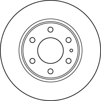 TRW DF4988S Arka Fren Dısk Aynası Daıly Iı 09 - 02> Daıly Iıı 05 - 06> 35s13 35s15 2996027