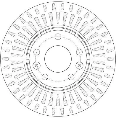 TRW DF6184 On Fren Aynasi Scenic Laguna Latitude Megane Iii 1 2 - 1 4 16v - 1 5dci - 1 6 - 2 0 16v - 2 0dci 296mm 5 Bijon 402060002R