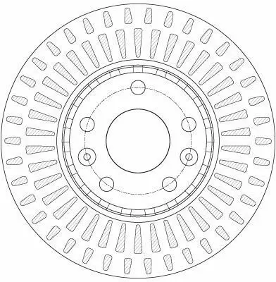 TRW DF6184 On Fren Aynasi Scenic Laguna Latitude Megane Iii 1 2 - 1 4 16v - 1 5dci - 1 6 - 2 0 16v - 2 0dci 296mm 5 Bijon 402060002R