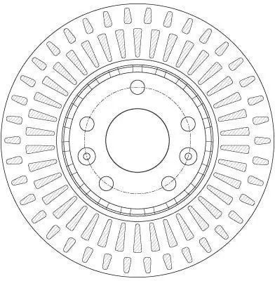 TRW DF6184 On Fren Aynasi Scenic Laguna Latitude Megane Iii 1 2 - 1 4 16v - 1 5dci - 1 6 - 2 0 16v - 2 0dci 296mm 5 Bijon 402060002R