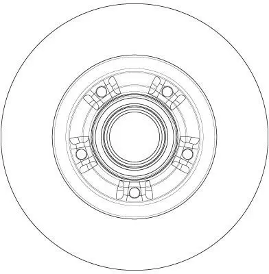 TRW DF6203BS Arka Fren Aynası Abs Sensor Halkası Ile Scenıc Iıı Grand Scenıc Jz0 - 1 1,2 Tce - 1,4 - 1,5dcı - 1,6 432024048R