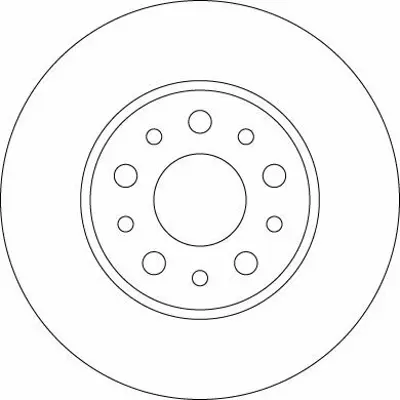 TRW DF6228 Arka Fren Aynası 500l 12 51885409