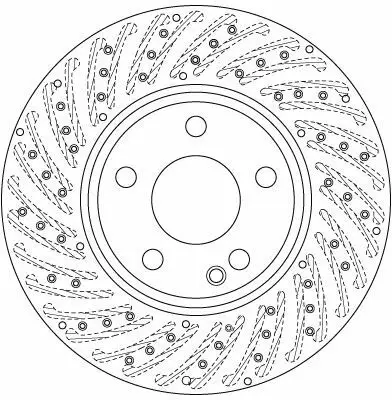 TRW DF6262S Fren Diski On W176 12> W246 11> W242 11> C117 13> X117 15> X156 13> A2464212512