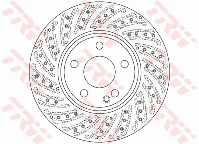 TRW DF6262S Fren Diski On W176 12> W246 11> W242 11> C117 13> X117 15> X156 13> A2464212512
