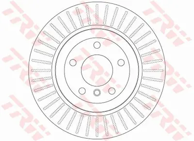 TRW DF6299 Fren Diski Arka Bmw E60 E61 Xdrive 34216864053