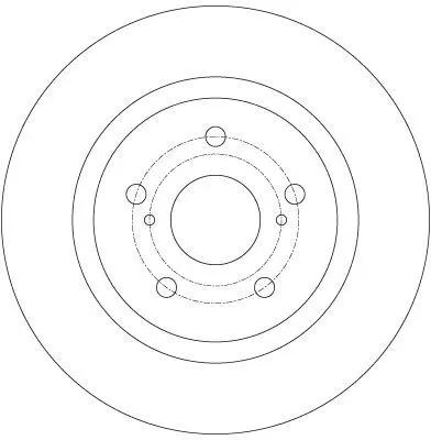 TRW DF6324 Fren Aynası Duz Arka Toyota Avensıs 09-> (290x5) 4243105070