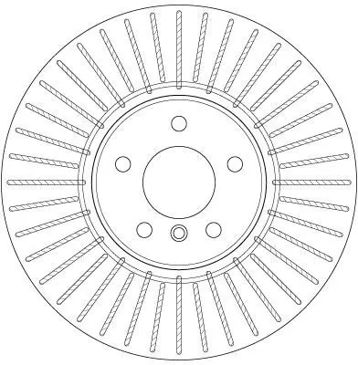 TRW DF6408S Fren Diski On Bmw E70 F15 E71 34116886481