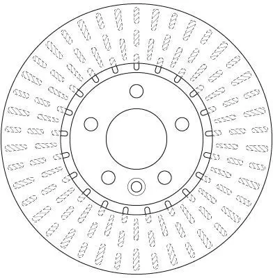TRW DF6499S Fren Dıskı Ön 7E0615301C, 7E0615301F, 3C0615301C, 3C0615301D, 8S0615301D, 5Q0615301G, 1K0615301AD