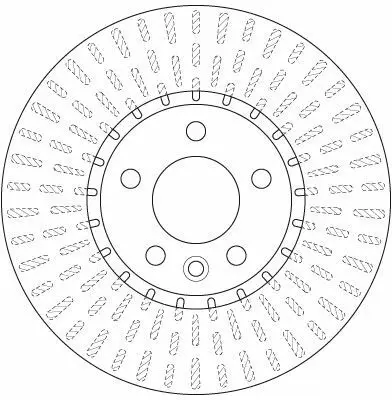 TRW DF6499S Fren Dıskı Ön 7E0615301C, 7E0615301F, 3C0615301C, 3C0615301D, 8S0615301D, 5Q0615301G, 1K0615301AD
