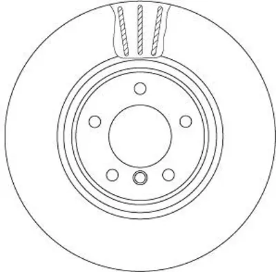 TRW DF6609S Fren Dıskı On Bmw 1 2007 2013 6778647