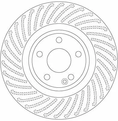 TRW DF6631 Fren Dıskı On X117 15>19 W176 12>18 C117 13>19 2464212612