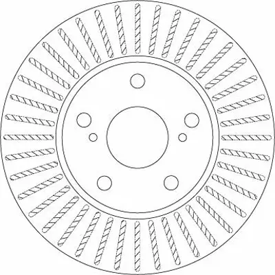 TRW DF6679 Fren Dıskı Ön 43512-02330