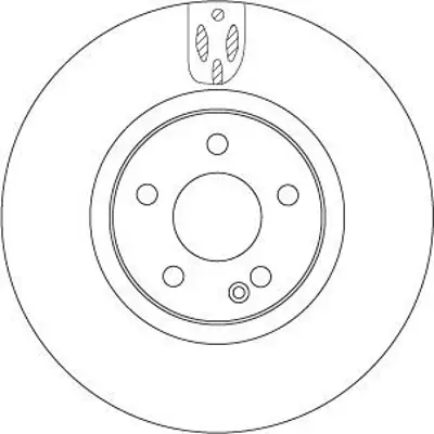 TRW DF6744S Fren Dıskı On V-Class W447 14> Vıto W447 14> 4474210012, A4474210012, 4474210412, A4474210412, A447421001207, 447421001207, A4484210600, 4484210600, 447421E11
