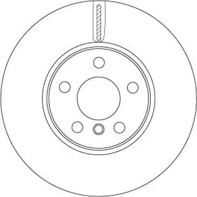 TRW DF6747S Fren Dıskı On Bmw F45 F46 Mını F54 F60 34116799351