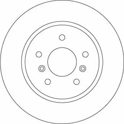 TRW DF6787 Fren Dıskı Arka 43206-4EA0A