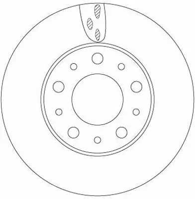 TRW DF6918S On Fren Dısk Aynası Boxer Iıı Jumper Iıı Ducato Iıı 14q (15 Jant) - (Cap: 280mm Kalınlık: 28mm) 1612435180