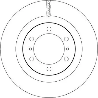 TRW DF7880S Fren Dıskı Ön 4351260191