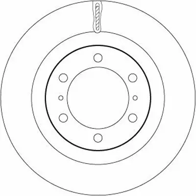 TRW DF7880S Fren Dıskı Ön 4351260191