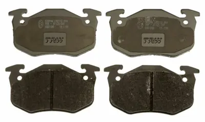 TRW GDB1305 Arka Fren Balatası R9 R11 R19 Clıo I Iı Megane I Symbol Saxo Xsara P306 P309 1,6 - 1,8 - 2,0 E171587, E172201, E172219, 1617247980, 172201, 172587, 425042, 425071, 425104, 425146