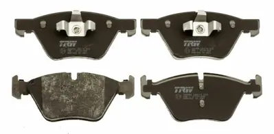 TRW GDB1662 Fren Balatası On Bmw E81 E82 E87 E88 E90 E92 E93 34116771972, 34116777772, 34116797859, 34112288856, 34112288857, 2288876, 34112288879, 34112288876, 2288856, 34112288878