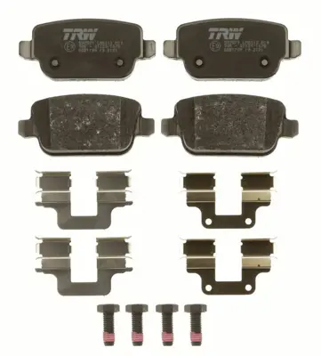 TRW GDB1709 Arka Fren Balatasi Mondeo Iv Ca2 07>14 S-Max 09> 06> S-Max 09> Mondeo Iii 00>07 Iv 07> Kuga 08> Galaxy Iii 06> - S80 Ii 06> S80 Volvo 07> V70 06> V70 Volvo 07> Xc70 06> - Freelander 2 2.2 1439867